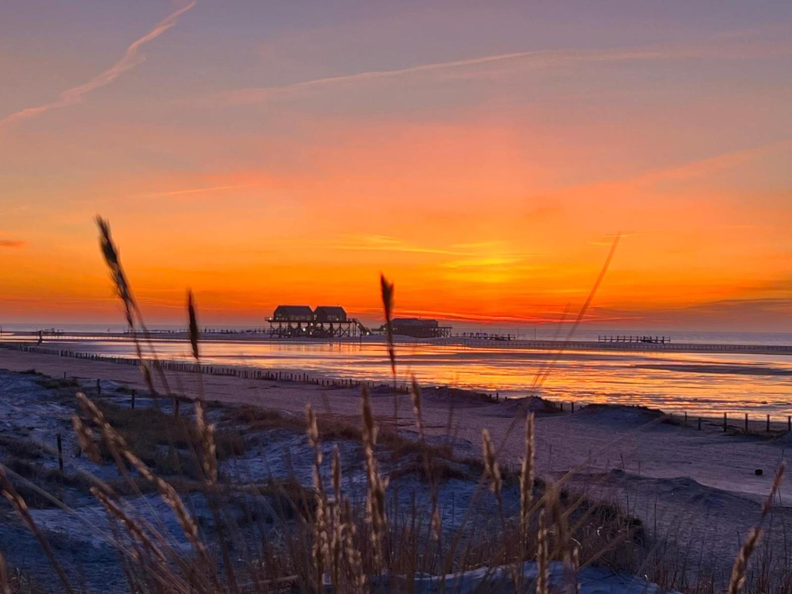 Hotel Fernsicht Sankt Peter-Ording Buitenkant foto